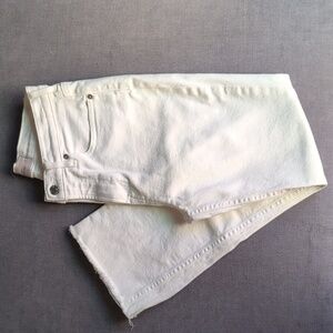 Everlane Kick Crop Jean in Bone - Size 27